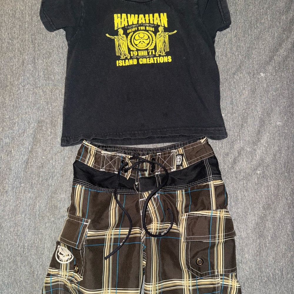Boys 4T Maui Built / HIC Outfit
